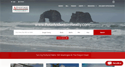 Desktop Screenshot of peteandersonrealty.com